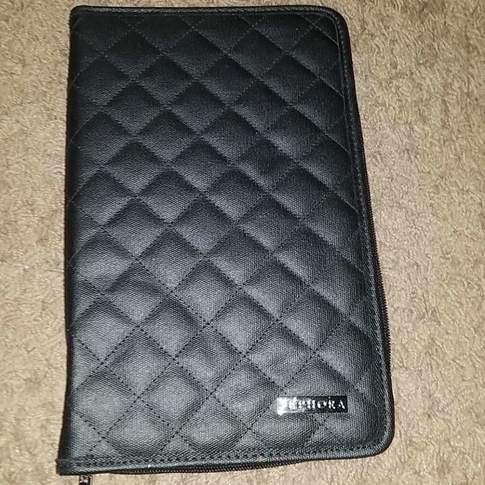 Sephora brush holder binder zipper case